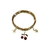 Pulsera italiana cereza - comprar en línea