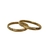 Brazalete Julia S dorado - Paula designs & jewelry