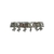 Pulsera italiana con corazones plateada - comprar en línea