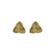 Arete triangle dorado - comprar en línea