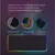 Mouse Pad Gamer Grande Speed Borda Led 7 Cores Rgb Impermeável 300mm X 800mm - comprar online