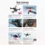 RC Quadcopter Drone Brinquedos, 5G, Wi-Fi, Laser FPV, Evitar obstáculos, Motor - comprar online