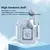 Auscultadores sem fios Bluetooth com tela digital, auscultadores transparentes, - loja online