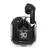 Auscultadores sem fios Bluetooth com tela digital, auscultadores transparentes,