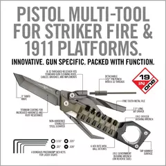 Multi Herramienta Para Pistolas Real Avid® The Pistol Tool - tienda online