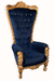 Sillón Vintage Elegante y Clásico Retro para Sala y Recepción | Modelo Imperial