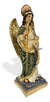 Figura Decorativa, Religiosa, San Rafael Arcángel | Escultura Color Verde - comprar en línea