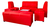 Sala Lounge estilo Minimalista Moderna Sillones Puff en internet