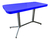 Imagen de Mesa Rectangular Moderna para Restaurante y Comedor | 120x60 cm con Base Metálica
