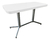 Mesa Rectangular Moderna para Restaurante y Comedor | 120x60 cm con Base Metálica