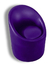 Sillón Minimalista para Bar, Cafetería, Restaurante u Hogar Tapizado en Tactopiel | Modelo Egg - tienda en línea