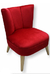 Sillón para Bar Tapizado en Lino | Mueble Elegante para Cafetería y Hotel