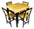 Mesa y 4 Sillas de Estilo Campirano para Restaurantes y Bares | Campirana clara, Modelo Olmo en internet