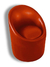 Imagen de Sillón Minimalista para Bar, Cafetería, Restaurante u Hogar Tapizado en Tactopiel | Modelo Egg