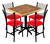 Estilo Moderno para Restaurantes, Bares y Terrazas | Comedor Estándar Modelo Chilanguita - It-Luam Muebles