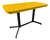 Mesa Rectangular Moderna para Restaurante y Comedor | 120x60 cm con Base Metálica - tienda en línea
