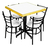 Comedor para Restaurante y Cafetería elegante| Emboquillado de madera, Modelo Charly - tienda en línea