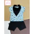 CONJUNTO COM BANDANA DINO na internet