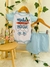 Conjunto Body Coelhinho Pascoa