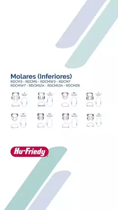 Clamps Hu Friedy Odontologia Dental Todas Las Medidas - Importdent Argentina