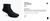 Art. 102N soquete liso negro hombre x docena - comprar online