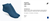 Art. 105A soquete liso azul colegial x docena - comprar online