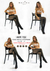 Art. 132 Calza efecto piel fantasia dama x docena - comprar online