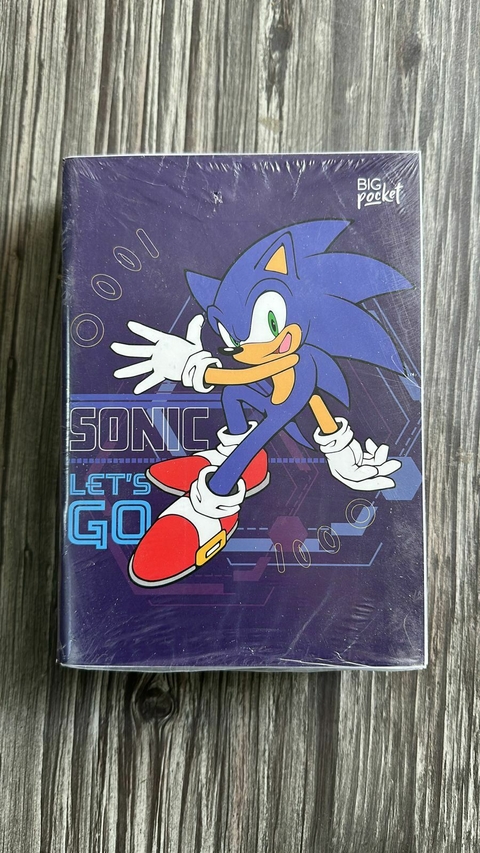 Cuaderno tapa flexible x8 Sonic PPR - comprar online