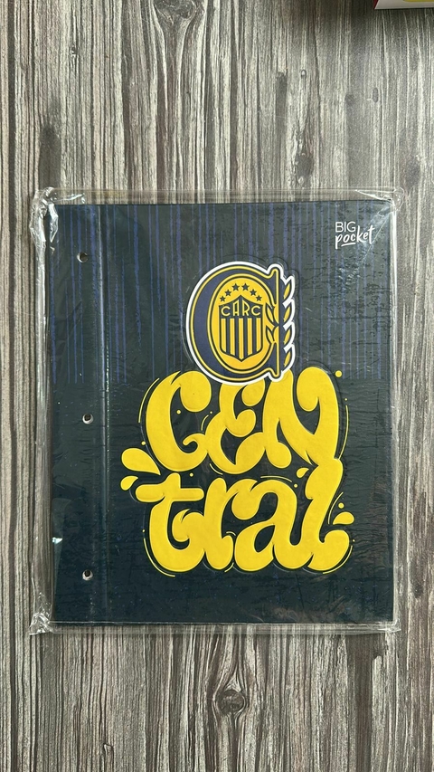 Carpeta 2 tapas Rosario Central PPR - comprar online
