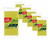 Kit 6 Bloco De Espuma Para Uso Diverso 22cmx13cmx6cm