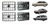 Kit Difusor Ar Gol Saveiro Voyage 88 89 90 91 92 93 94 95