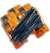 Kit 500 Abraçadeiras De Nylon Preta Foxlux 14cm X 3,5mm