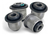 Kit 4 Bucha Bandeja Duster Oroch Captur - Original Axios
