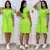 Vestido casual moda evangelica casual mais vendidos Midi Pluzsize ciganinha algodão festa elegante
