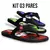 Kit 3 Pares sandália masculina chinelo mascolino chinela chinelo masculino antiderrapante - comprar online