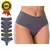 Kit 5 Calcinhas Fitness Cós Alto Calcinha Seca Barriga - comprar online