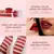 Baton Matte Veludo Brilho Labial Líquido Não Desbotante Longa Duração À Prova D'água Hidrata Lábios Vermelhos Sexy CmaaDu na internet