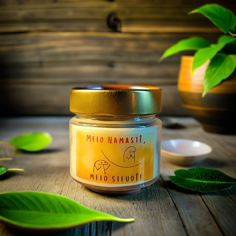 Vela meio Namaste, meio sifud* - comprar online