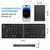 Teclado Inalámbrico Plegable Compoi B023: Portátil y Práctico para tus Dispositivos