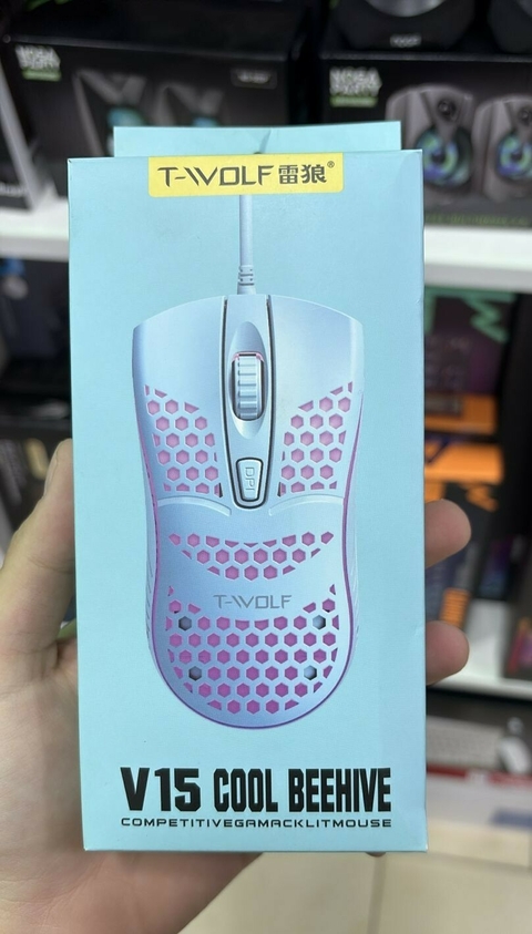 Ratón Gaming T-WOLF Cool Beehive V15 para Competencias - comprar online