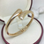 Bracelete ponta arredondada