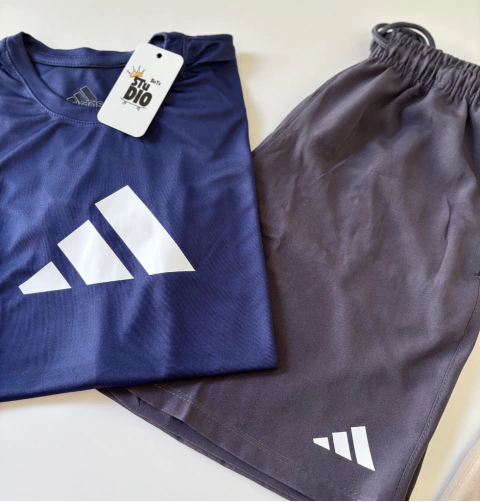 Conjunto Infantil Dry Fit Adidas Teen na internet