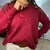 Sweater Burgundy bremer - Creative Soul Store