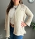 Saco Mohair beige bordado - Creative Soul Store