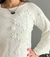 Sweater Mohair blanco - comprar online
