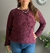 Sweater Mohair bordeaux - Creative Soul Store