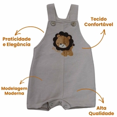 Imagem do Macacão Infantil Masculino Harry Avelã