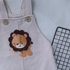 Macacão Infantil Masculino Harry Avelã - Lyam Baby Store