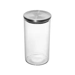 Porta Mantimento Hermético de Vidro Borossilicato com Tampa em Metal 550ml - Lyor