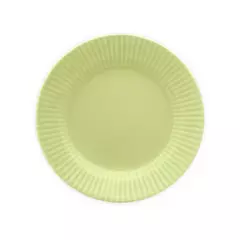 PRATO SOBREMESA VERD 18CM